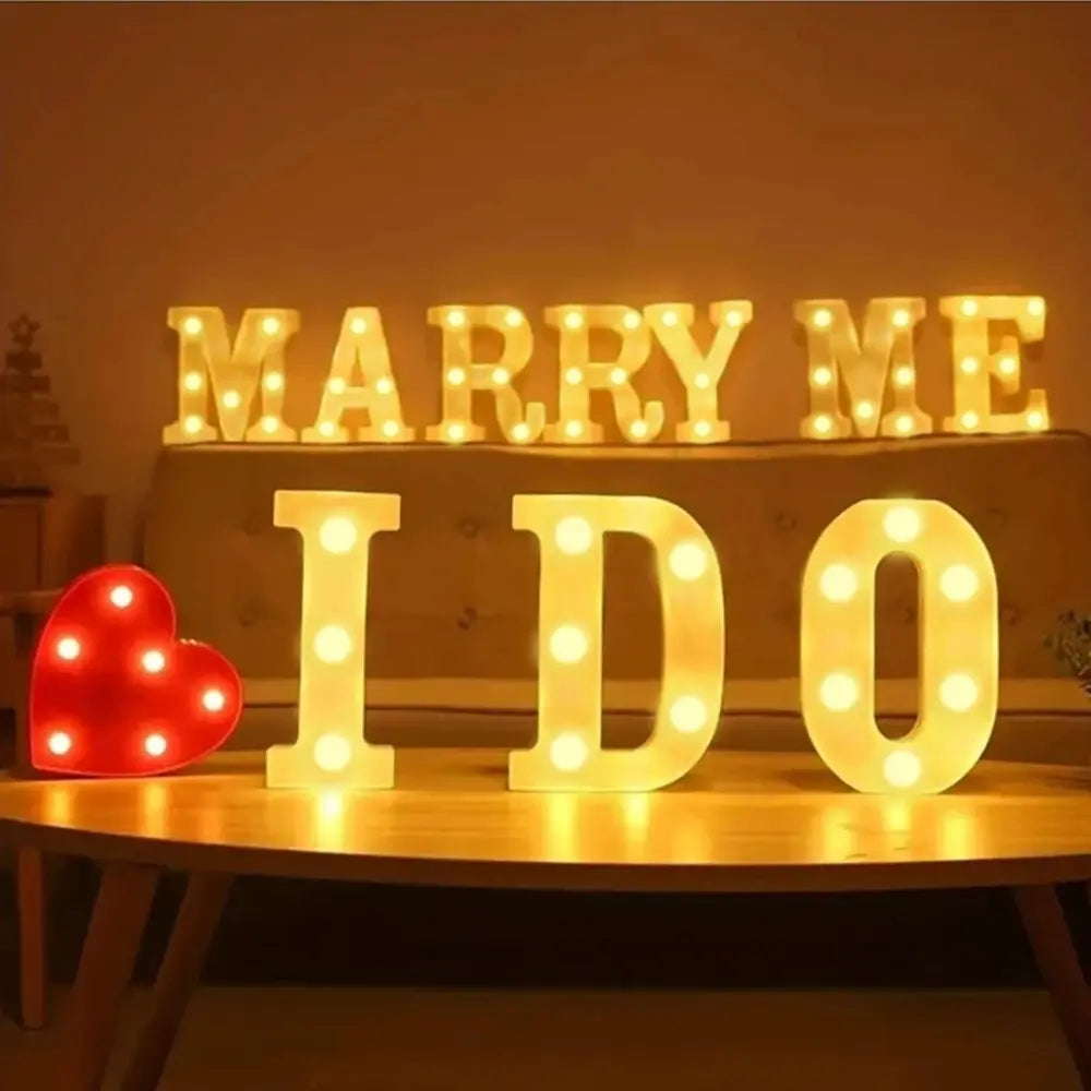 Buy LED alphabet letters online