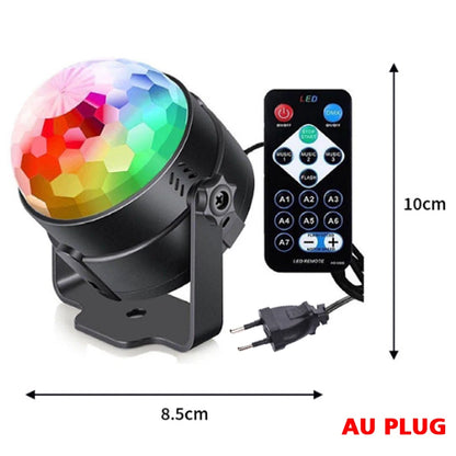 LED disco projector dimensions