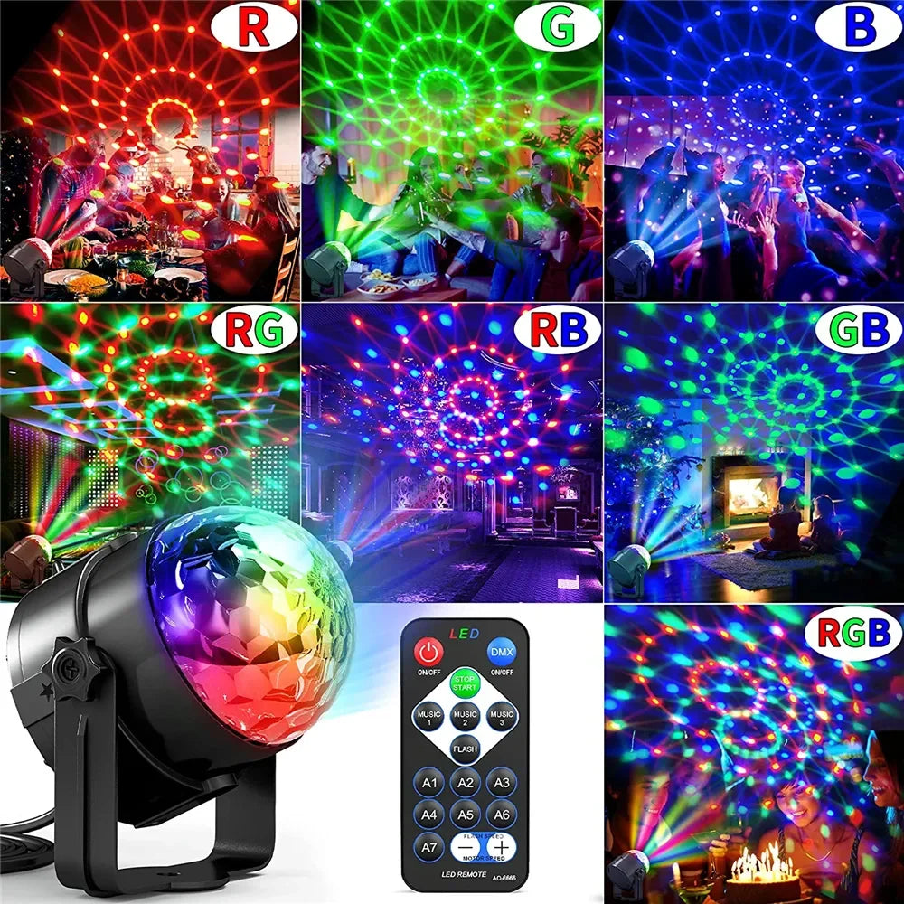 Dazzling LEDS™ Disco Strobe Light