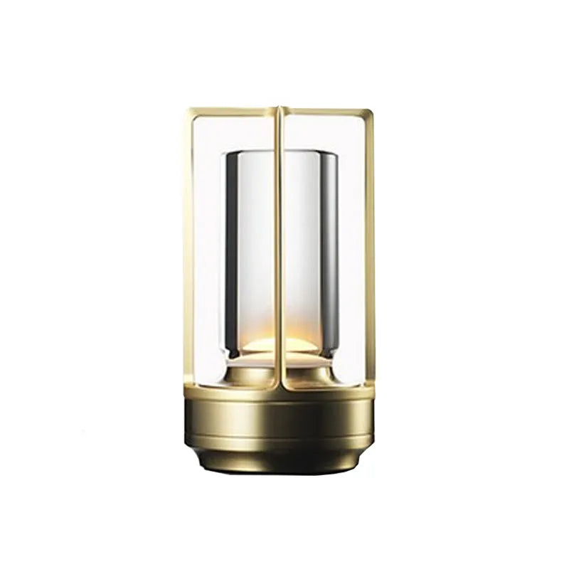 Buy LED gold retro table lamp online