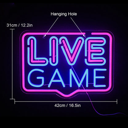 Buy LED neon game sign online