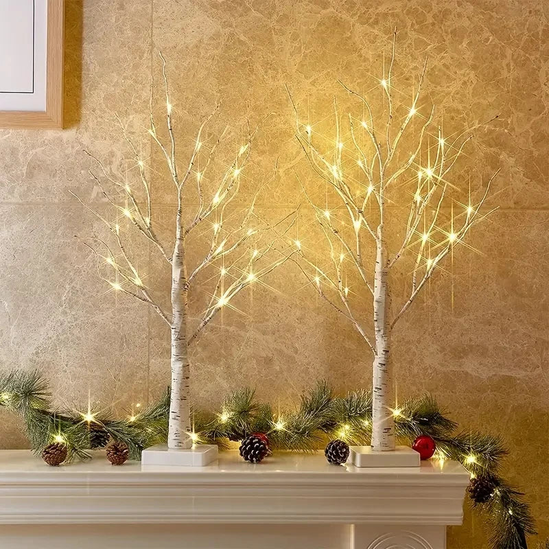 Buy mini birch tree lamps