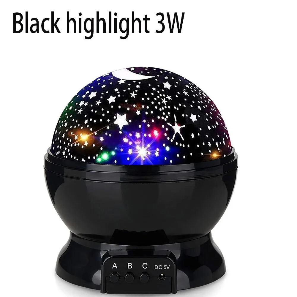 Buy black starry projector night light online