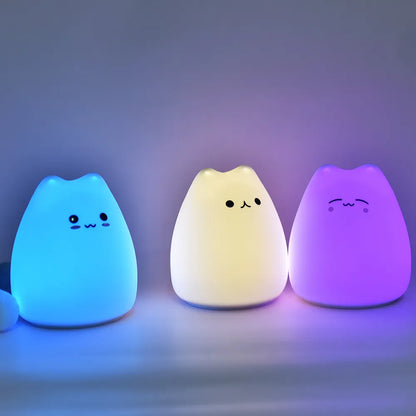 Buy different coloured cat night lights online