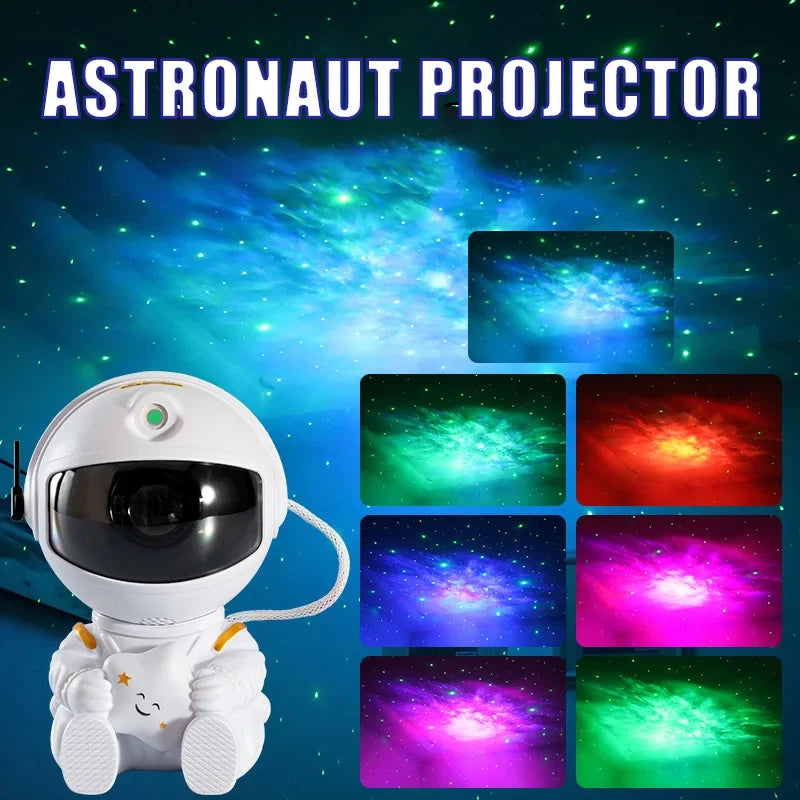 Buy colourful LED astronaut projector online