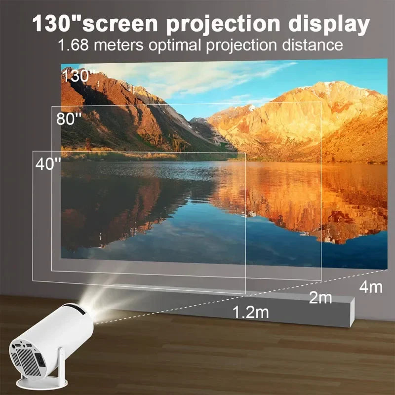 Display capacity for a home cinema projector