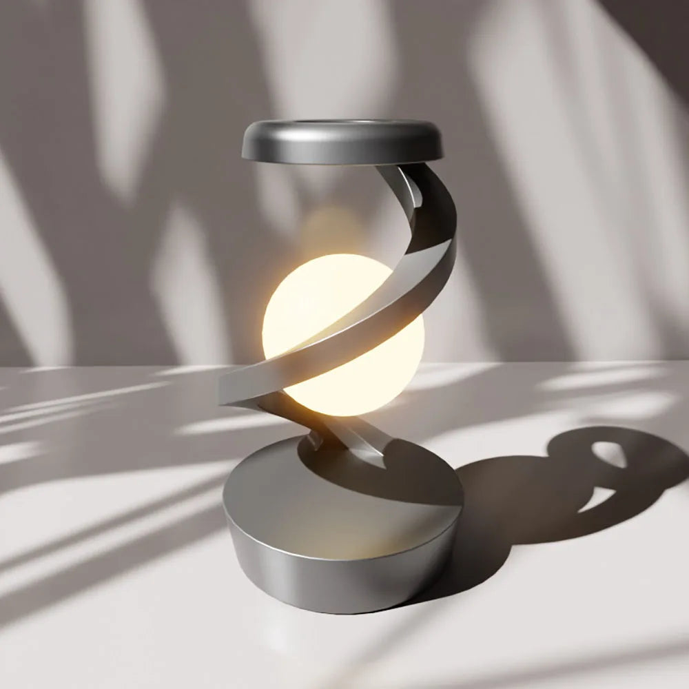 Buy grey spinning lamp