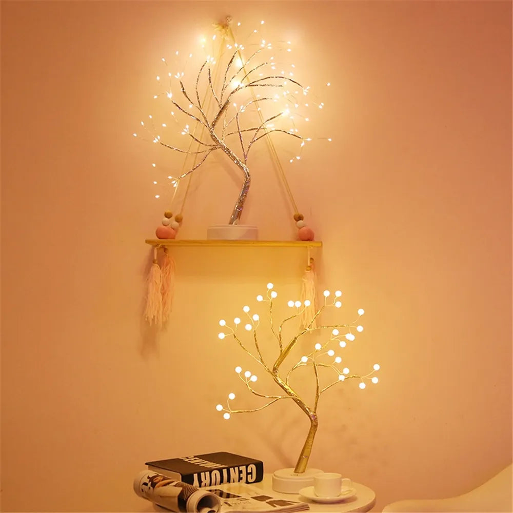 LED christmas tree table lamps