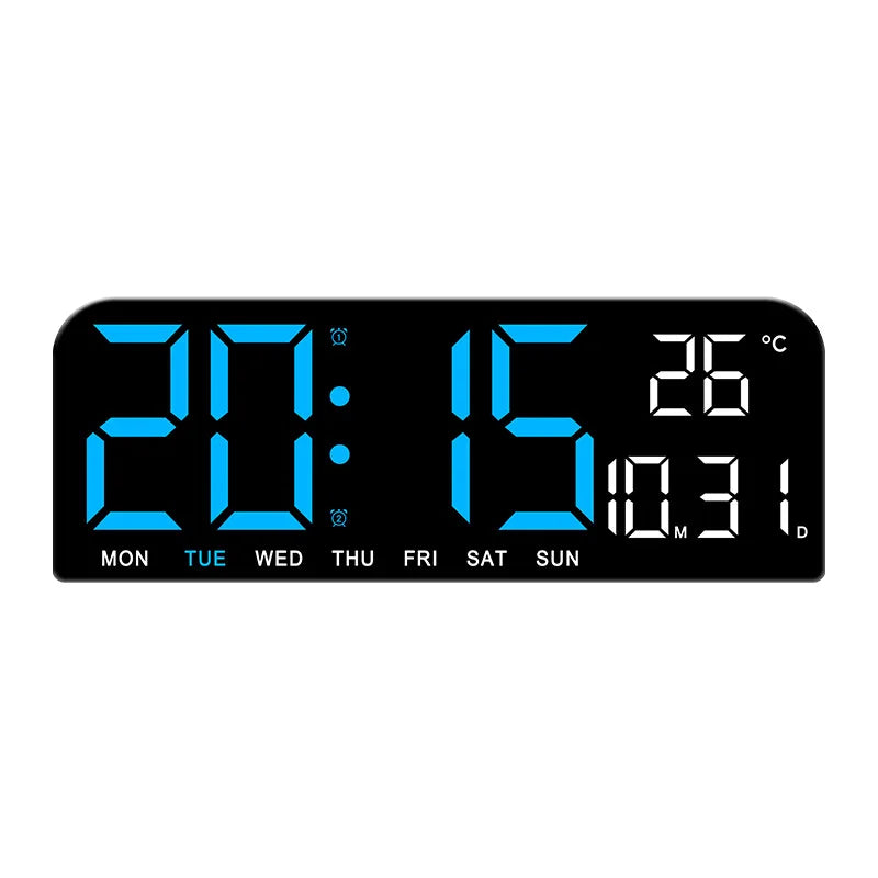 Buy a blue LED alarm clock online