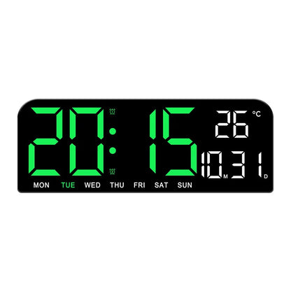 Buy a green LED alarm clock online