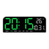 Buy a green LED alarm clock online