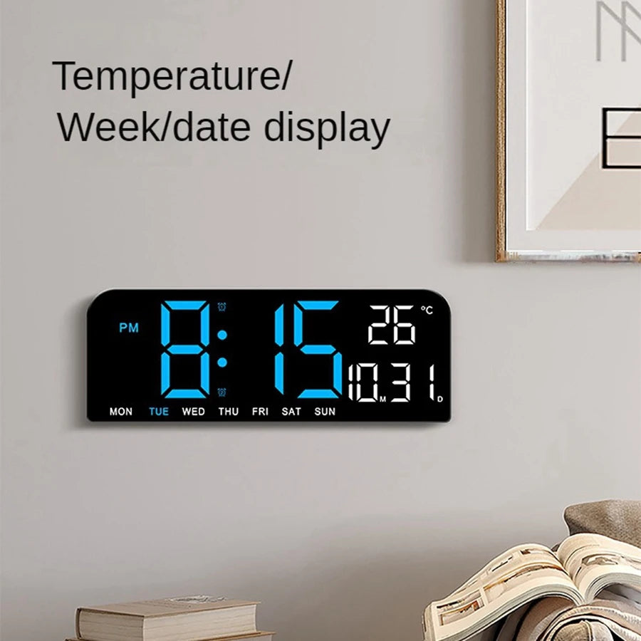 Buy a blue LED alarm clock online