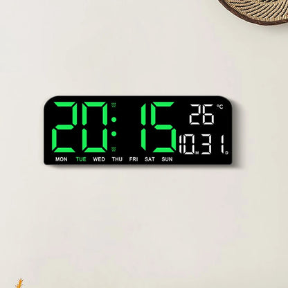 Buy a green LED alarm clock online