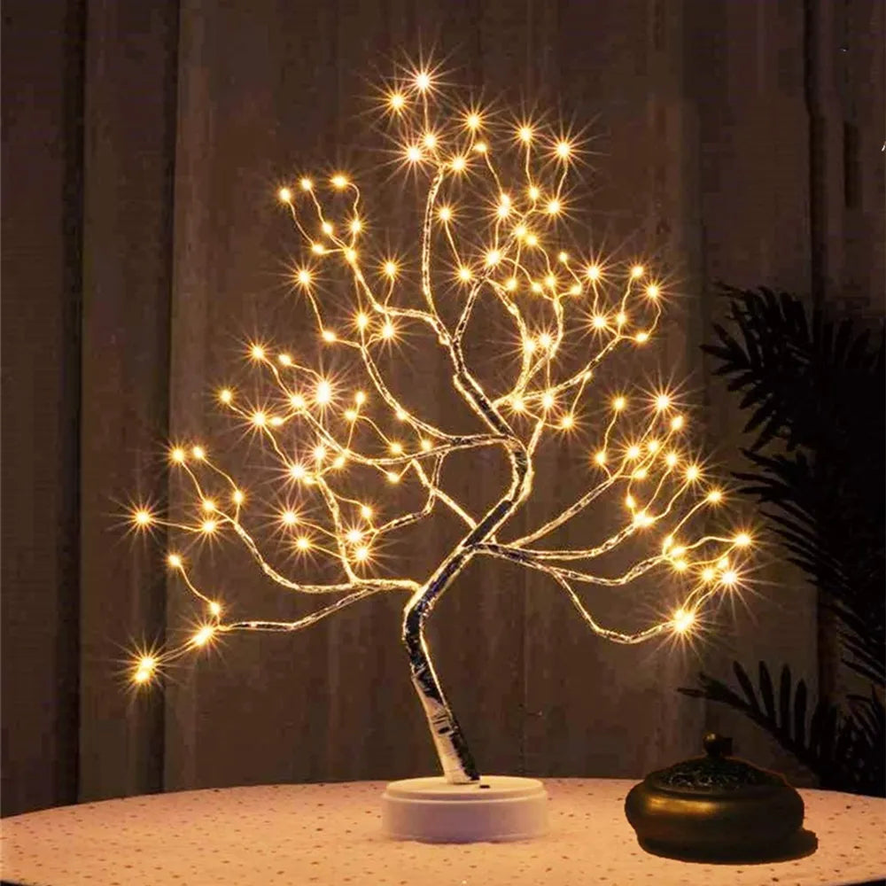 Buy LED christmas tree table lamp online