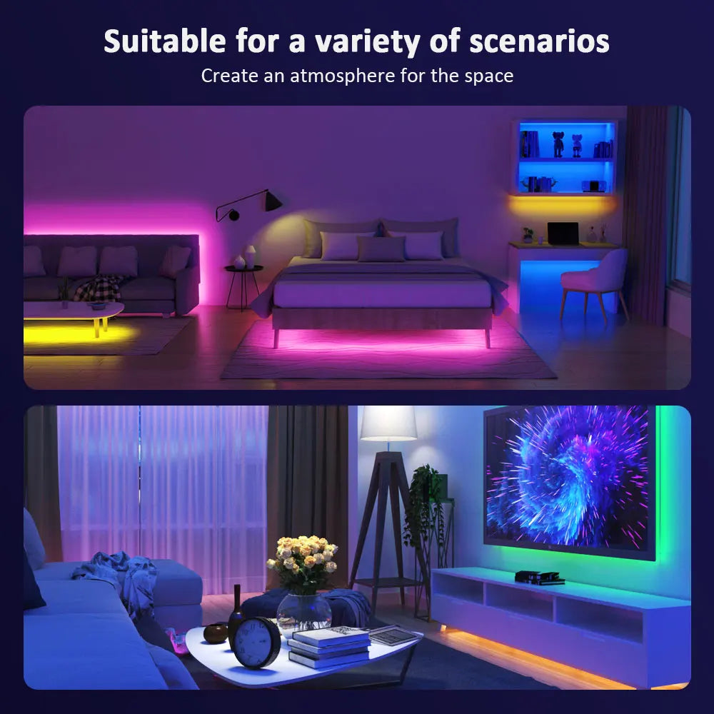 Buy RGB LED strip lights for home online