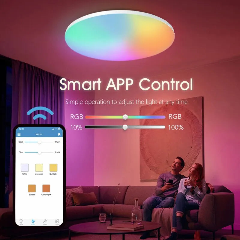 Smart app control for smart light