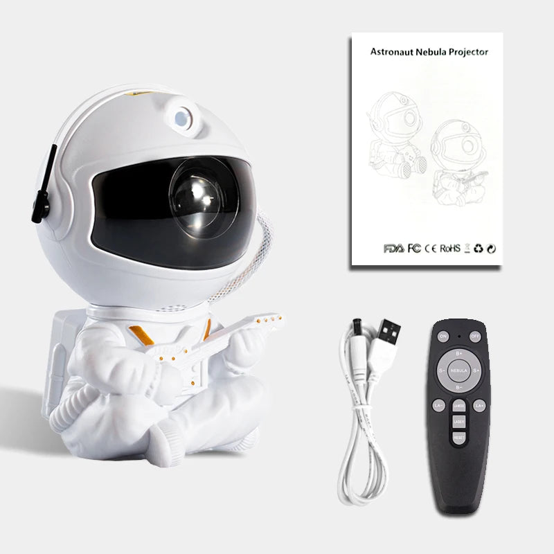 Buy white astronaut LED projector online